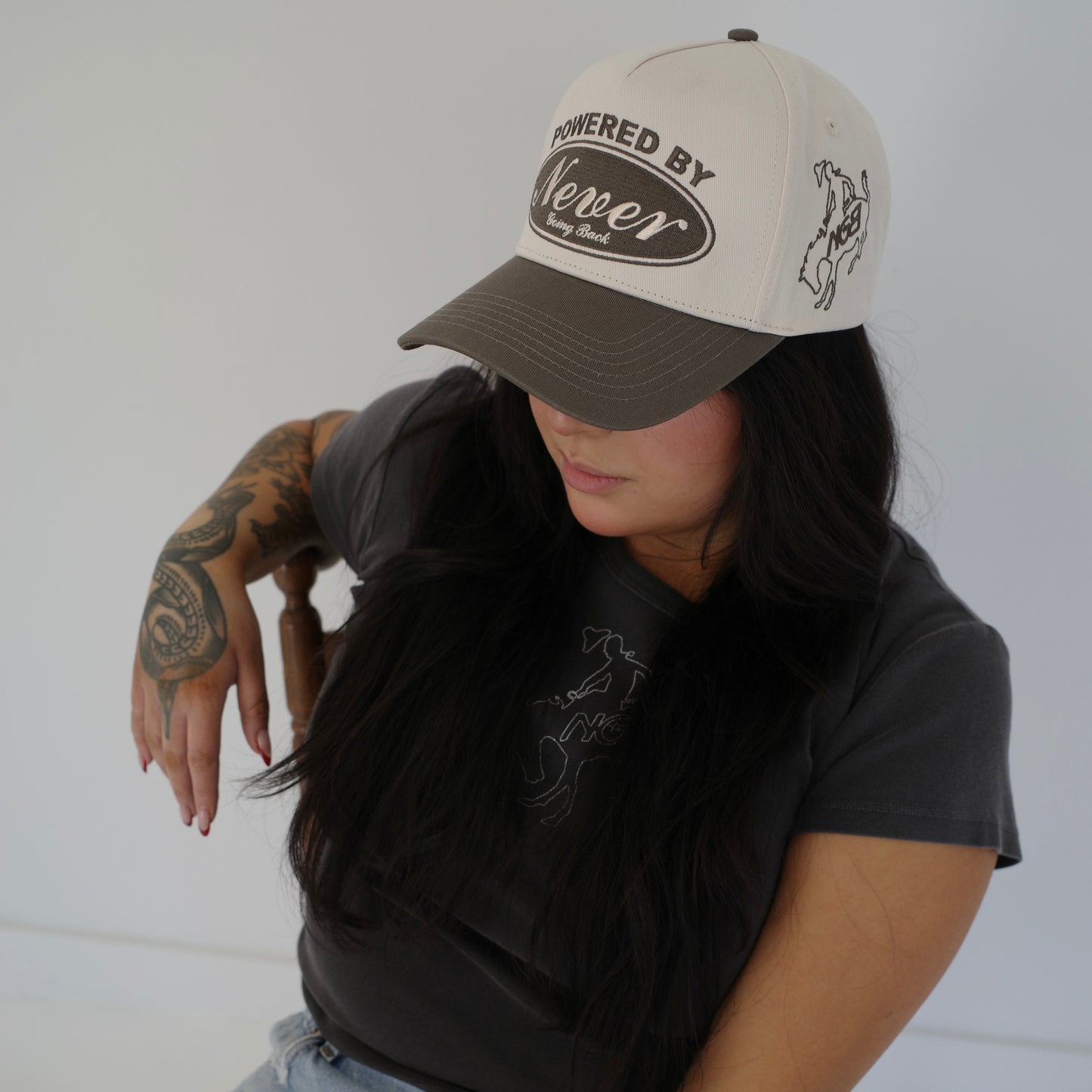 POWERED BY NGB SNAPBACK - CLOUDS & DRIFTWOOD